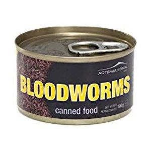 Artemia Geconserveerde muggenlarven Canned Bloodworms 100 g blik 15130 (5-delige set)