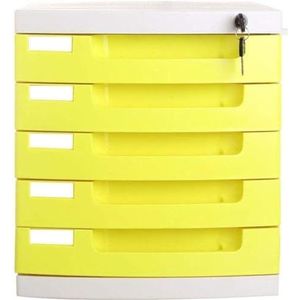 Dossier Kabinet met Slot, Desktop Kabinet, Archiefkast met slot, archiefkast 5 lades, gegevenskantoororganisator, archiefkastslot, thuiskantoor, boekenkast(Pink)