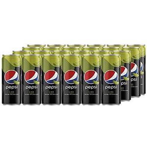 Pepsi Cola Lime (24 x 330 ml) Verfrissende Pepsi Cola met limoensmaak