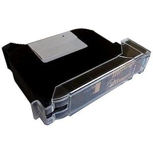 Handheld inkjetprinter, 12,7 mm handheld inkjetprinter touchscreen codeerlabel QR barcode-logoprinter met sneldrogende inktpatroon,Kantoorprinter(Only 1pc black ink)