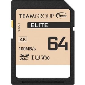 SD 64 GB Elite 100/50 SDXC TEM
