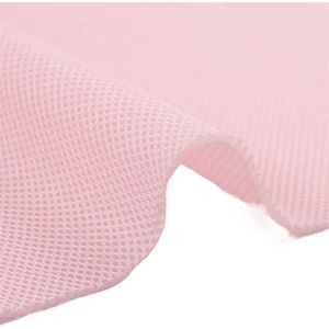 Luidsprekergrilldoek, 3D Mesh Stof Luchtlaag Effen Kleur Handwerk DIY Bekleding Stoel Luidspreker Stofdicht Geluiddicht Netto Cover Doek Luidsprekerstof Mesh Doek(Light Pink)