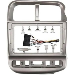 9 Inch Autoframe Fascia Adapter Radio Dashboard Montagepaneel Kit Voor Kia Voor BONGO 2004 2005 2006 2007 2008 2009 2010 2011 2012 Auto Fascia Radio Paneel(Frame Cable)