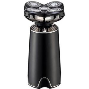 - Mild en niet-irriterend voor de poriën Elektrisch Oplaadbaar Scheerapparaat For Mannen - Multifunctionele Vervangende Koppen, Nat/droog Gebruik En Comfortabel Scheren - Kan als cadeau gegeven worden