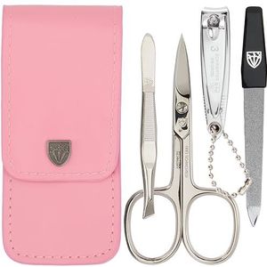 DREI SCHWERTER Germany manicureset nagelset 'Capri' 4-dlg. Nagelschaar vijl pincet nagelknipper