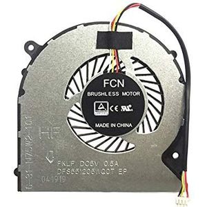 LMNCBVYA FCQLR Laptop CPU Cooling Fan for Hasee T6-X5 Z7M-KP7SC Z7M-KP5SC | High-Performance 4pin Replacement Fan