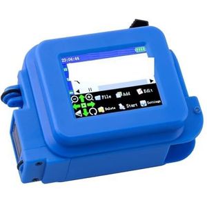 Mini-handheld-inkjetprinter for tekst QR-barcode Batchnummer Logo Datumlabel Draagbare codeerder Niet-gecodeerd Afdrukken in meerdere formaten(Include 1 Cartridge)