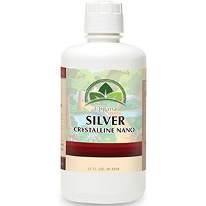 Organa Crystalline Nano Colloïdaal Zilver - 30 PPM - 32 oz Fles
