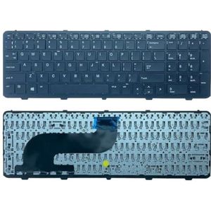 Amerikaans Russisch Braziliaans laptoptoetsenbord voor HP ProBook 650 G1 655 notebook(US)