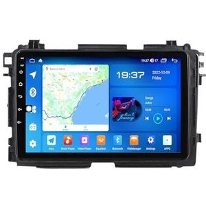 Android 11 Dubbel Din Stereo Auto Multimedia Radio Voor Honda VEZEL XRV 2013-2018 9 Inch Dubbel Din Auto Stereo Head unit Ondersteuning 4G WIFI Bluetooth Stuurbediening Carplay(A500S 4G+WIFI 8-Core 4G