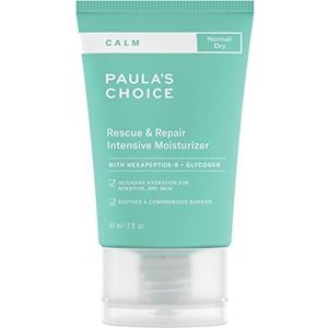 Paula's Choice CALM Rescue & Repair Intensive Nachtcrème - Kalmeert Roodheid & Helpt de Barrière te Beschermen - met Hexapeptide-8 - Normale Tot Droge & Gevoelige Huid - 60 ml