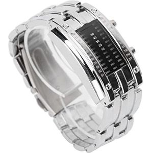 LED-Horloge, LED-elektronisch Horloge Sterk Stereoscopisch Effect voor Dames voor Dagelijks Gebruik (Klein formaat (20,1 cm/7,9 inch))