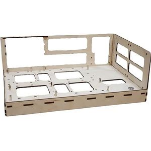 W-CASE 2 ATX, houten koffer / bench/Open AIR