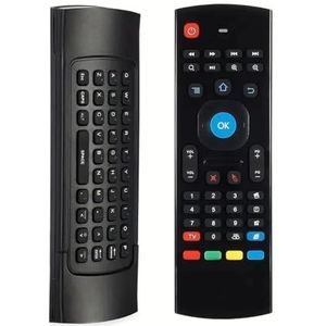 2.4GHz MX3 Air Mouse draadloos toetsenbord afstandsbediening met multimediatoetsen geschikt for Android TV Box Smart TV PC Linux Windows