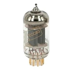 ECC83 buis versterker, hifi audio precisie matching (2 stuks)