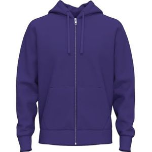 Unisex hoodie met rits | 100% katoenen badstof hoodies met rits voor mannen en vrouwen