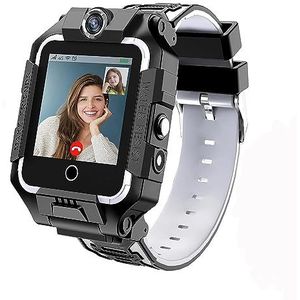 LiveGo Automatisch 4G Kids Smart Horloge voor Jongens Meisjes, Waterdichte Veilige Smartwatch, GPS Tracker Calling SOS Camera WiFi, voor Kinderen Studenten 4-12Y Verjaardag