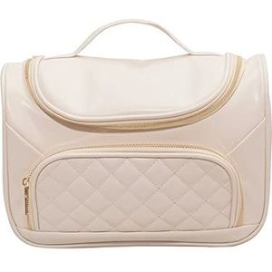 DieffematicHZB make-up tas Makeup Bag Women Travel Storage Bag Leather Cosmetic Bags Waterproof Bathroom Beauty Bag