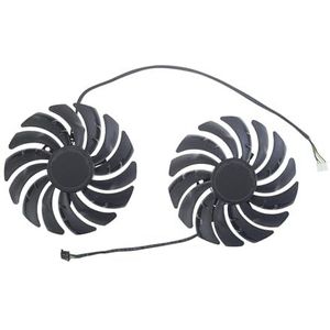 PLD10010S12HH 95mm DC12V 0.40A RTX3060 RTX3070 VGA-ventilator voor MSI voor RTX 3070 3060 3060Ti voor VENTUS 2X OC grafische kaartkoelventilator(White connector)