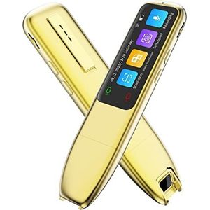TCCOC Instant Voice Translator-apparaat |Draagbare offline scanvertaalpen |WiFi 112 Taal Elektronische Woordenboek Lezen Pen |Geschikt voor studie, werk, reizen(A) Decoration
