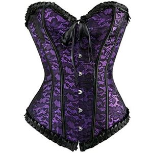 LIGPUS - Overbust Corset - Groene - Vintage - Korsetten