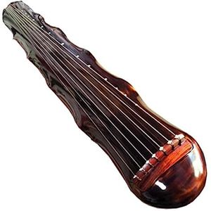 Professionele Handgemaakte Oude Chinese Dennenhout Guqin Chinese Traditionele Snaarinstrumenten Chinese Guqin Instrument (Color : 02)