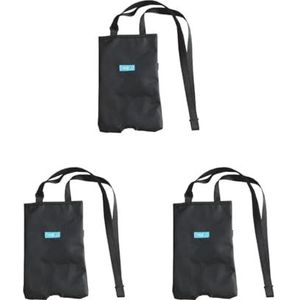 3 Set van Katheter Bag Urine Drainage Katheter Bag Cover Urine Bag Zwart
