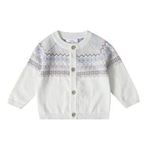 Stellou & Friends - Cardigan - Wit - Gebreid Vest - 100% Katoen - Voor Meisjes en Jongens