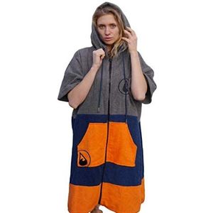 Wave Hawaii - Comfortabele poncho 'Shany' van 100% katoen, Shany, L
