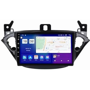 Android 14 2 Din Autoradio Stereo Voor Opel Corsa 2014-2019 9 Inch Touchscreen Autoradio Auto-accessoires Multimedia Videospeler Ondersteuning Stuurbediening(T1 8Core 8+128G)