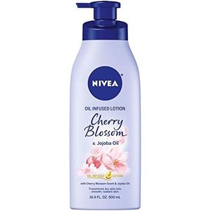 Nivea NIVEA Oil Infused Body Lotion Cherry Blossom en Jojoba-olie, 16.9 vloeibare ounce