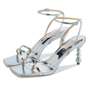 Badgley Mischka Dames Callie hak Sandaal, Soft Mint, 36 UK, Zachte Mint, 38.5 EU