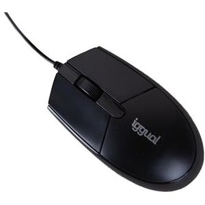 iggual COM-BASIC3-800DPI muis Ambidextrous USB Type-A