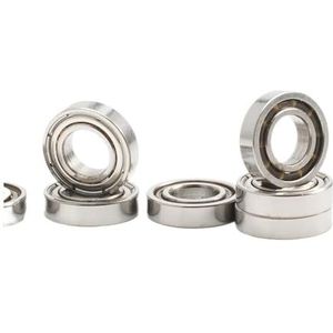 MR84 ZZ lager 4 x 8 x 3 mm 10 stuks MR84ZZ RS 2RS MR84Open Handstuk lagers voor videokaart High Speed voor Motor (MR84zz ABEC-1)