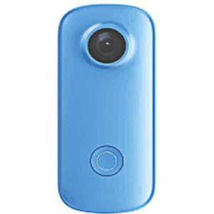Action Camera C100 / C100 Plus Mini 1080P 30FPS / 2K30FPS H.265 12MP 2.4G WiFi 30M waterdichte behuizing Aktie Sport DV Camcorder F11.11C (Bundle : P64GB, Color : Blue)