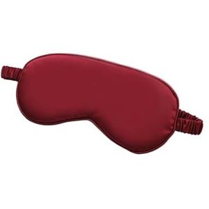 Oogmasker voor slapen oogschaduw slapen oogmasker cover ooglap blinddoek solide draagbare rust ontspannen oogschaduw cover zachte pad (oranje)