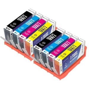 Inktcartridge for 178XL B8550 B8553 C5324 C5370 C5373 B109a Deskjet 3070a(2Set)