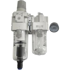 Combi-luchtfilterregelaar + smeermiddel AC50A AC50A-B AC50A-06G/10G/06E/10E/06DG/10DG/06DE/10DE/06D/10D/06C/10C/CG/CE-B (AC50A-10C-B)