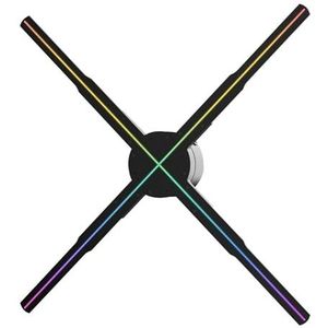 56CM WIFI Hologram Projector Fan 678 LED Kraal Blote Oog 3D Reclame Machine LED Teken Holografische Speler Ondersteuning Foto Video