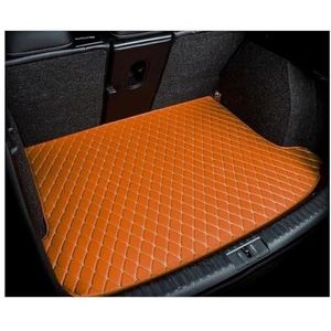 Auto Kofferbakbeschermer Kofferbakmat Voor KIA Voor Niro 2017 (Ultimate Edition) Auto kofferbakmat laadvloerbedekking binnenbekleding(BROWN SIGIE)
