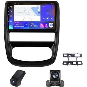 Autoradio 2 Din Bluetooth met Carplay en Android Auto,geldt voor Renault Duster 2010-2015 Nissan terrano 3 2014-2022 9 inch met touchscreen stereo auto ondersteunt RDS/GPS(NF-1)
