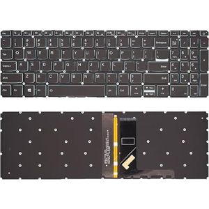 Russisch Spaans Brazilië Verlicht Toetsenbord voor IdeaPad 5-15ARE -15IIL 15IIL05 15ITL05 15ARE05 Engelse Toetsenborden SN20W65236(US Blue Backligh)