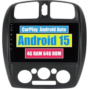 RoverOne Auto Stereo CarPlay Hoofd Unit voor Mazda 323 Haima Freema voor Ford Laser 20002-2008 Android Auto Touchscreen Sat Navi Bluetooth WiFi Radio Speler