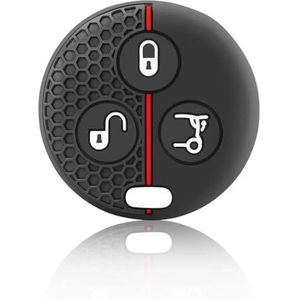 Sleutelbehuizing Siliconen Autosleutelhoeshouder Voor SMART Voor Fortwo 450 Voor Forfour Roadster City Body Cover Protection Autosleutelhoesje