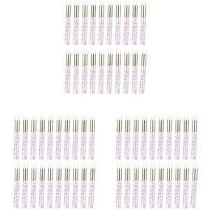 3 set 20 Stuks Wimper Shampoo Borstels Cosmetische Lash Cleaner Peel Off Remover Tool Roze, Roze Goud
