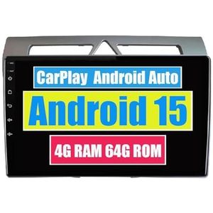 RoverOne Auto Stereo CarPlay Hoofd Unit voor Kia Picanto Morning 2007 2008 2009 2010 Android Auto Touchscreen Sat Navi Bluetooth WiFi Radio Speler
