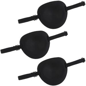 Aililong Verstelbare oogklep voor kinderen en volwassenen, 3 stuks, medisch, voor correctie van amblyopie en cosplay.