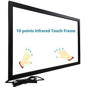 DeYoWo 55 inch infrarood touchscreen, infrarood touchscreen-overlay, touchscreen, touchscreen, vrije driver