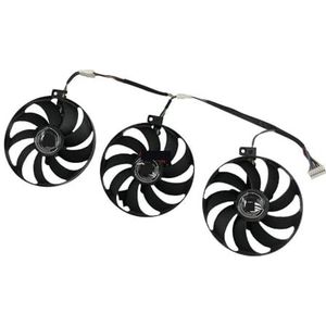 3 stuks/set, CF1010U12S 7-pins videoventilator voor ASUS ROG STRIX RTX 2080 Ti voor GAMING RTX2080 Super 8G OC GTX 1660Ti 6G
