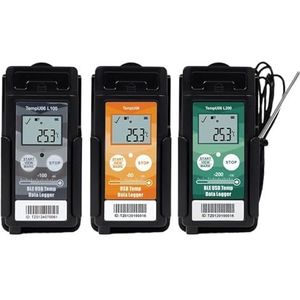 Datalogger met extreem lage temperatuur van -200 °C, digitale recorder voor opslag in de koelketting met sensor (Temp23)